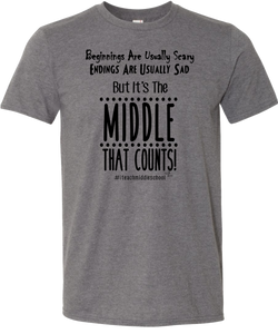 Middle School Grade Level Tee (ONLY Size Small, 3X)