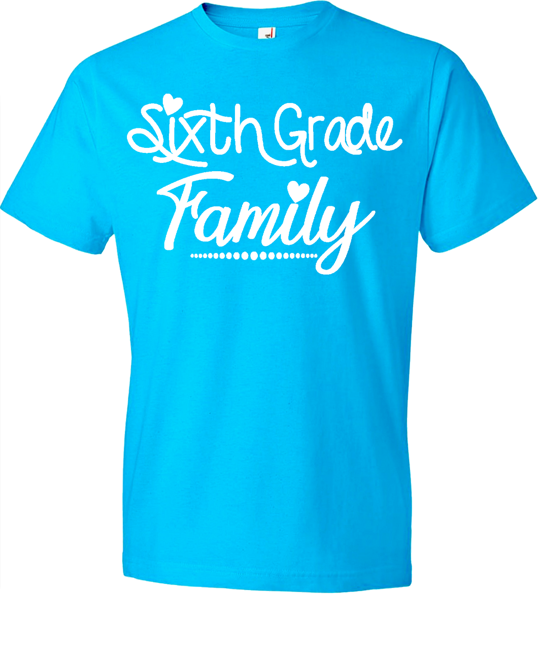 6th Grade Family Grade Level Tee (ONLY Size Small, XL, 2X)