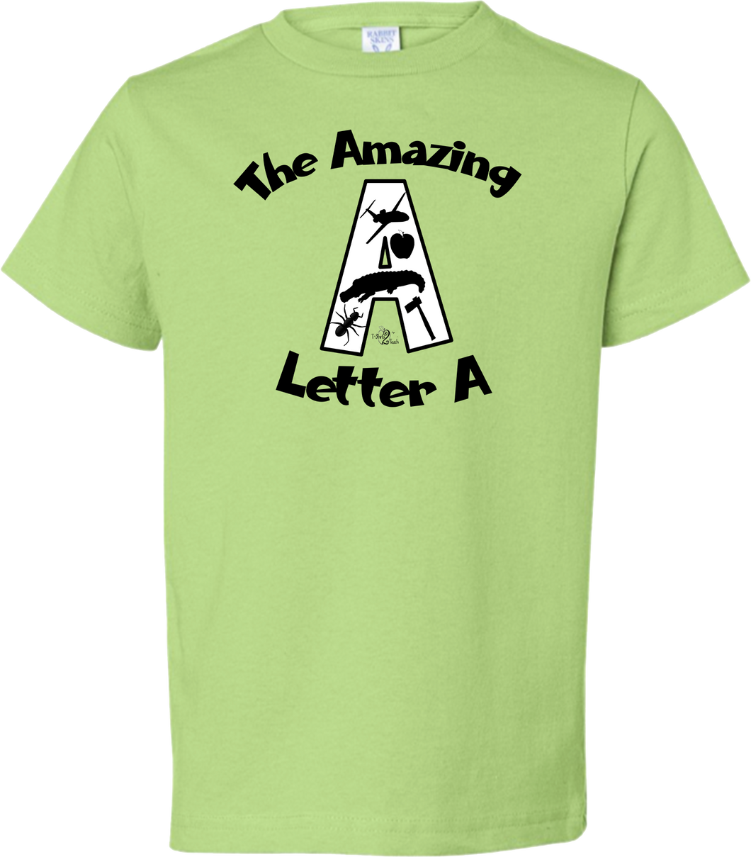 The Amazing Letter A Toddler Tee