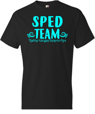 SPED Team Tee (ONLY Size Small, Large, XL, 2X)