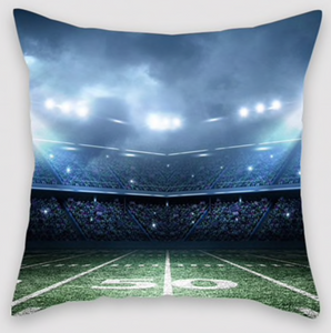 Football Field Pillow Case