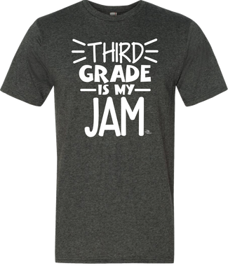 3rd Grade Is My Jam Grade Level Tee (ONLY Size Small)