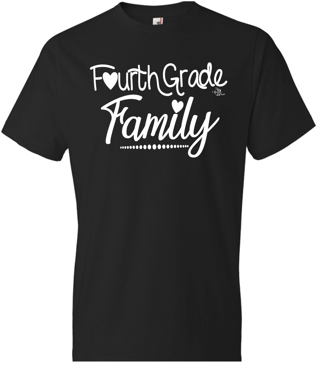 4th Grade Family Grade Level Tee (ONLY Size Small, XL, 2X, 3X)