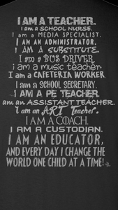 We Are All Educators Tee