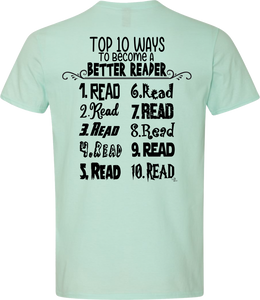Top 10 Ways To Become A Better Reader Tee