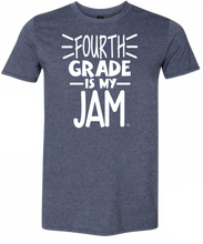 4th Grade Is My Jam Grade Level Tee