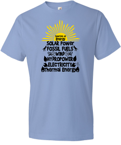 Sources of Energy Tee (ONLY Size Small, Medium, XL, 3X)