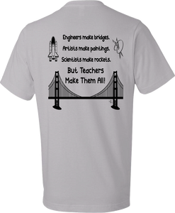 Teachers Make Them All Tee (ONLY Size Small, XL, 2X)